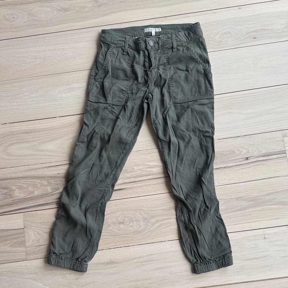 Joie Women's Dark Green Cargo Pants